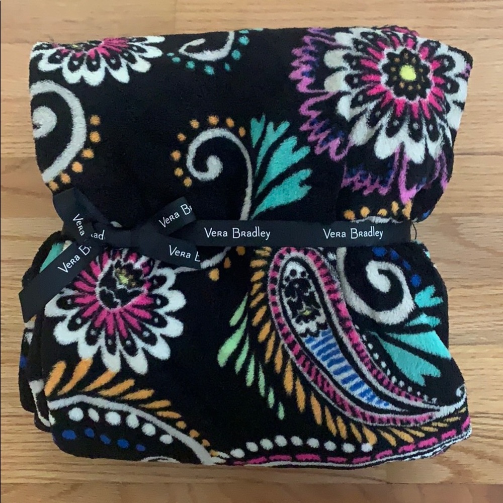 Vera Bradley Plush Throw Blanket